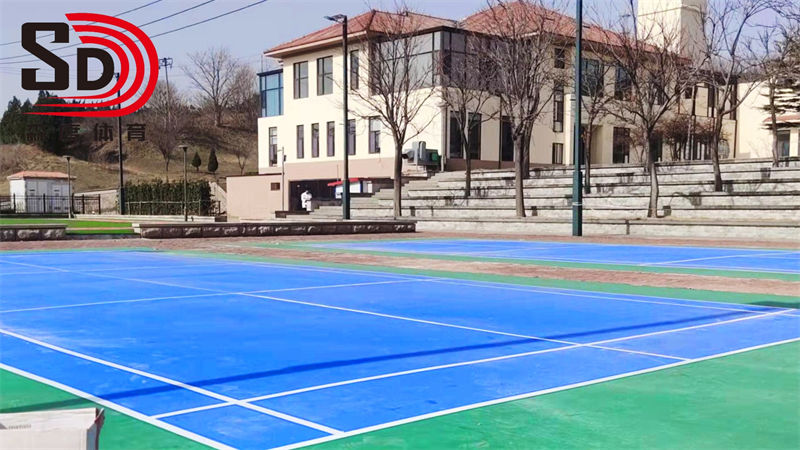 煙臺市煙墩山公園 | 硅PU球場